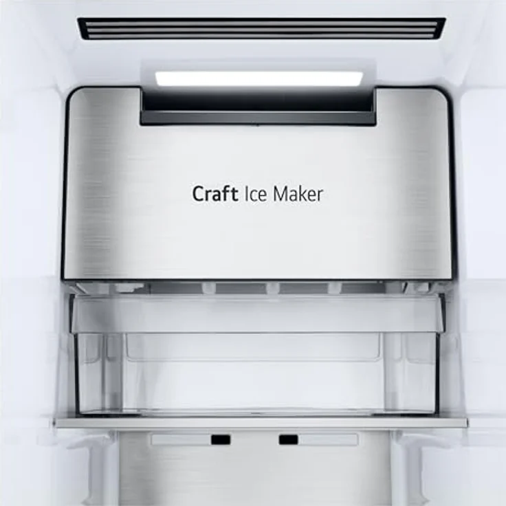 LG GSXE90MBDD Kühl-Gefrier-Kombination, Side-by-Side, 628 Liter, Metal Sorbet, Smart Inverter Compressor®, Door-in-Door® – Bild 16
