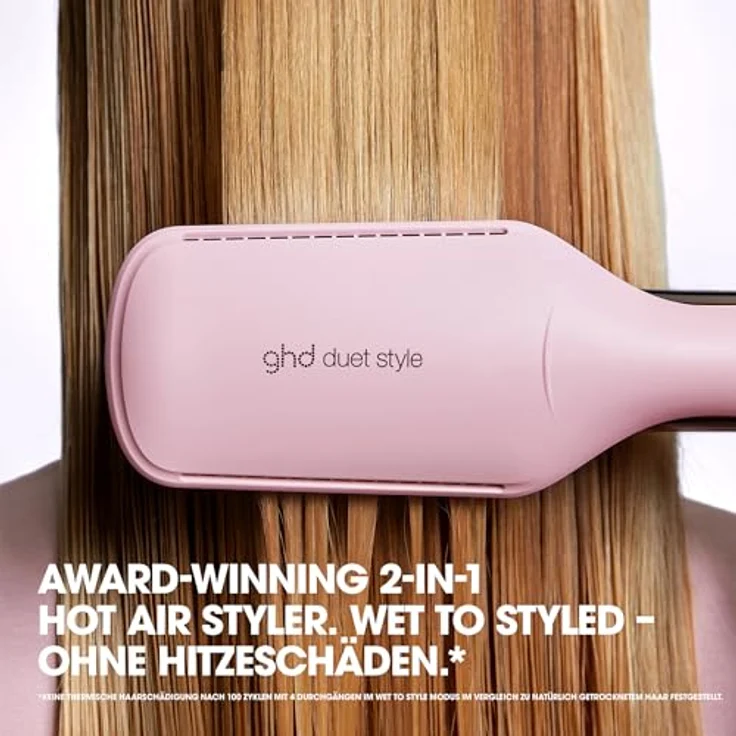 ghd duet style Limited Edition, 2-in-1 Hot Air Styler in Pink-Sorbet mit Hitzeschutz-Etui – Bild 4