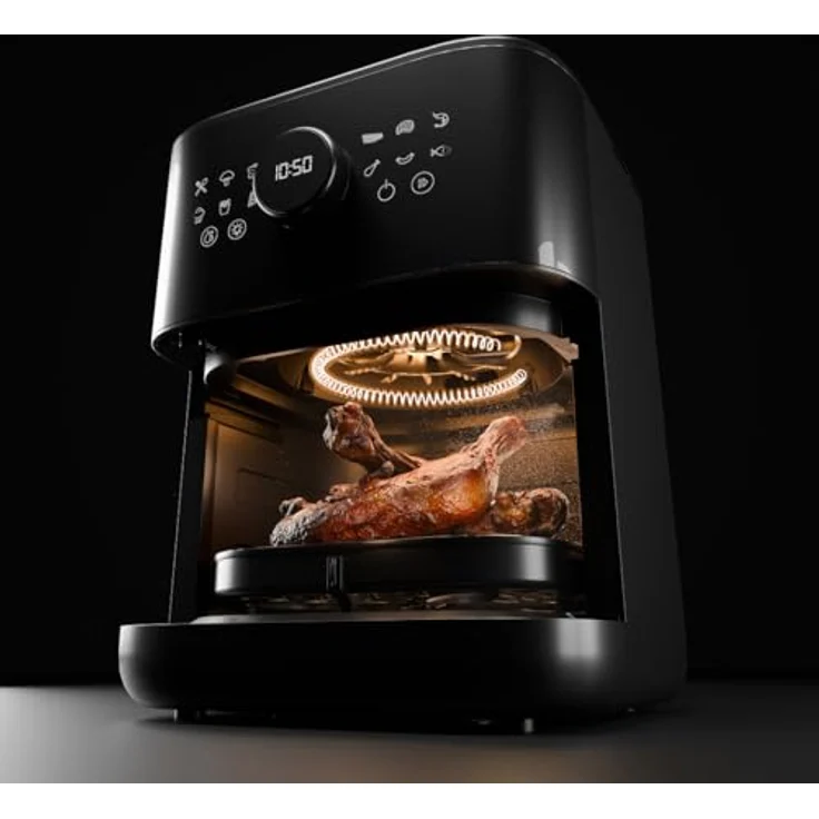 Zwilling Heißluftfritteuse Air Fryer Pro, 6 L mit Infrarot-Heizsystem und Wassersprühfunktion, schwarz – Bild 4