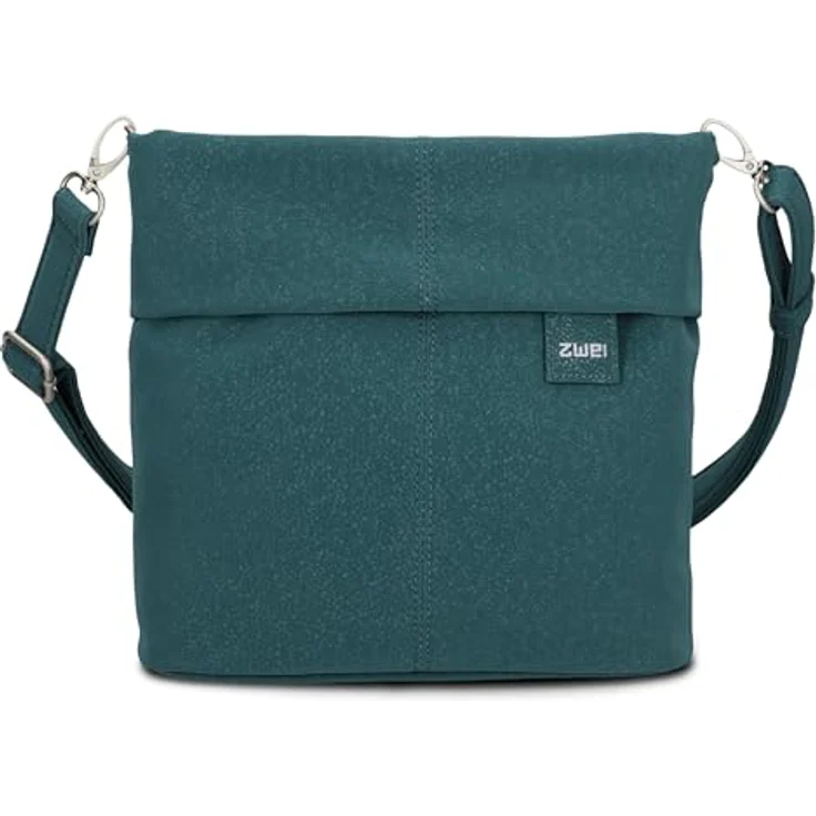 Zwei Mademoiselle.M Schultertasche 25 cm, elegante Handtasche in Schwarz – Bild 3