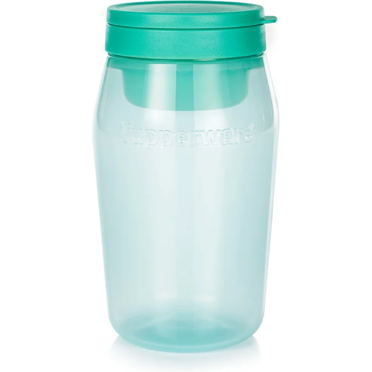 Tupperware Universalbehälter 825ml, Stapelbarer Vorratsbehälter für Schichtsalate und Smoothies, transparent