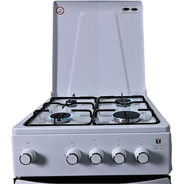 Gasline SHGG5050THT, 50cm Gas Standherd mit Thermostat, 4-flammig, Energieeffizienzklasse A, Leichtreinigungssystem – Bild 3