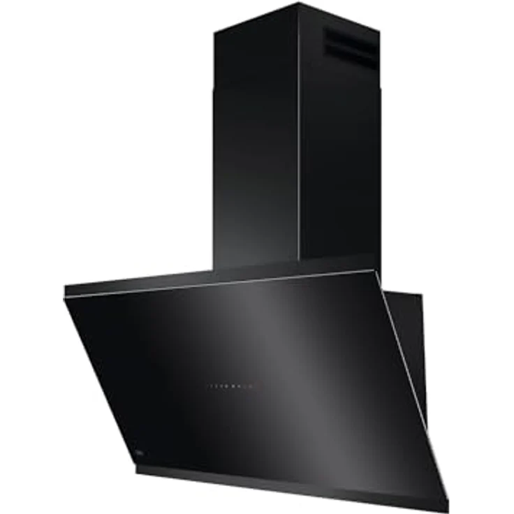 AEG NDV7791SB Kopffreihaube 90 cm, Dunstabzugshaube mit SilenceTech, Perfect Illumination und Hob2Hood, schwarz – Bild 1