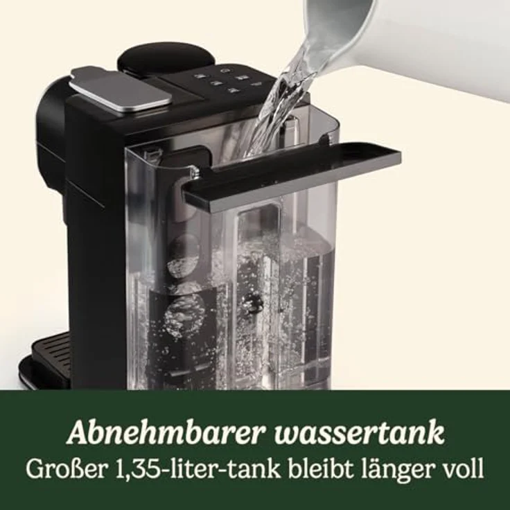 Cuisinart Kaffeemaschine für eine Tasse, gemahlen und gebrüht | Single serve Filterkaffee | Eingebautes Kegelmahlwerk aus Edelstahl | 3 Tassengrößen wählen | Wiederverwendbare Filterkapsel | Schwarz – Bild 5