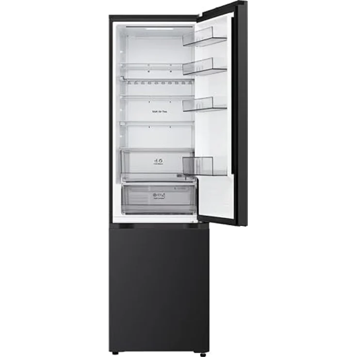 LG GBBS322CEV, Kühl-Gefrierkombination mit 375 l, 34 dB, 10 kg/24h, EEK C, Schwarz – Bild 10