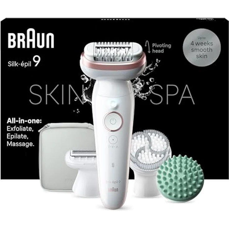 Braun, Epilierer, Silk-épil 9 SkinSpa – Bild 1