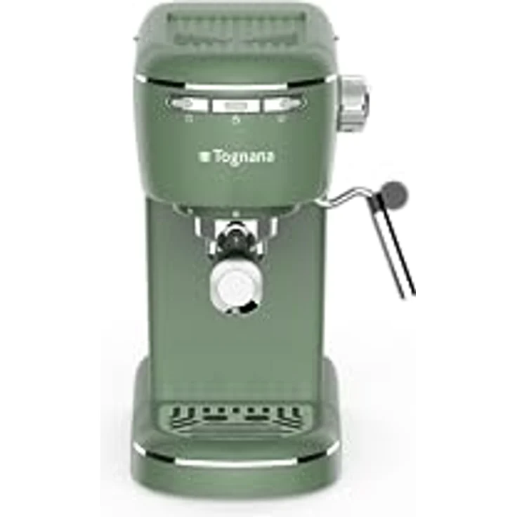 Tognana Iridea Espressomaschine, 15 bar Druck, 1,2 L Wassertank, Salbeigrün – Bild 2