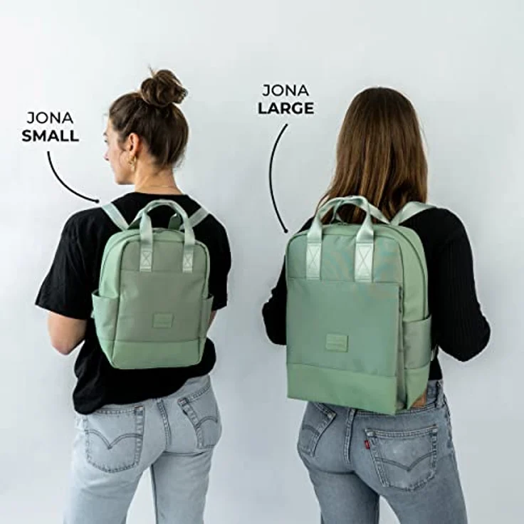 Johnny Urban Cityrucksack Jona Large Tagesrucksack Damen mit Laptop Fach, Versteckte Fächer, Wasserabweisend - Eco Series – Bild 6
