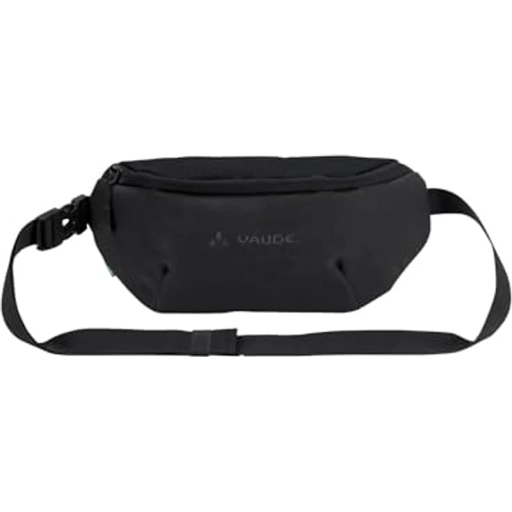 VAUDE Umhängetasche CityMove Black, urbane Hüft- und Crossbody Tasche aus recycelten Materialien mit Diebstahlschutz, verstellbarem Schultergurt und übersichtlicher Innenaufteilung – Bild 5