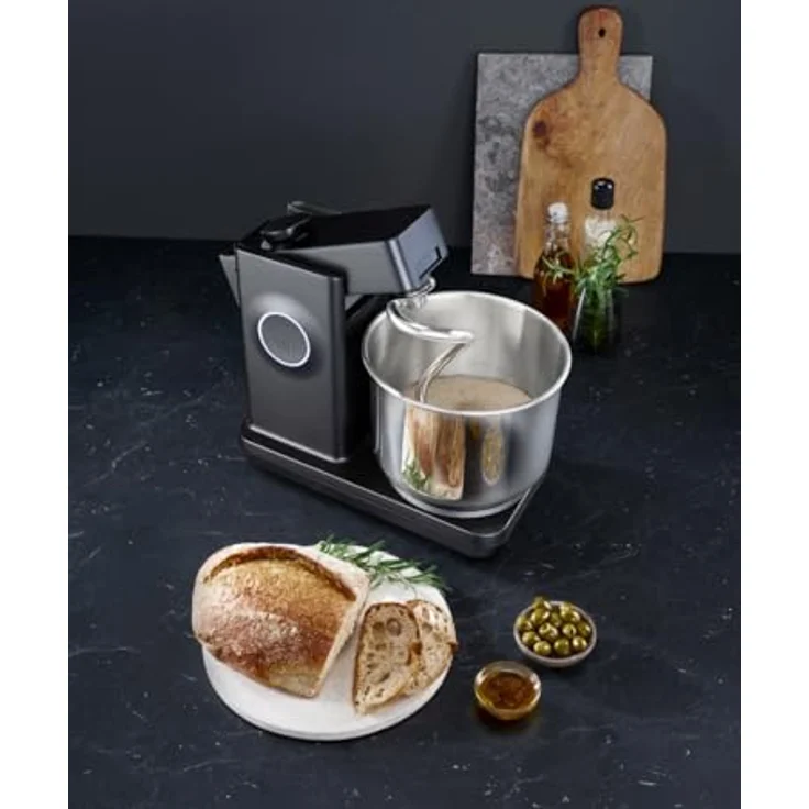 wilfa Küchenmaschine PROBAKER TIMER KM2BS-T70 schwarz, 700 Watt, integrierter Timer, 7-Liter-Edelstahl-Schüssel – Bild 10