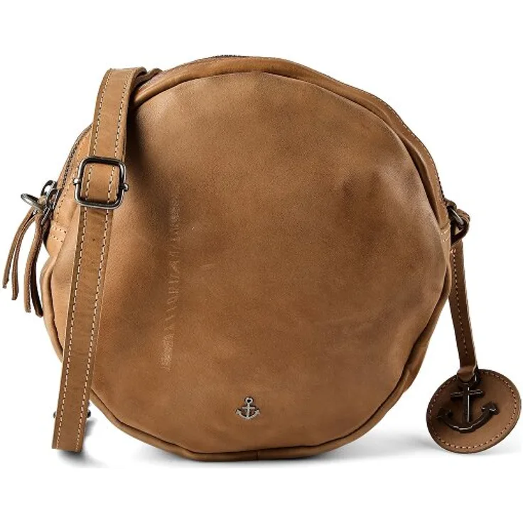 Harbour 2nd Anchor Love Halima Umhängetasche, 100% Leder, 24 cm, braun