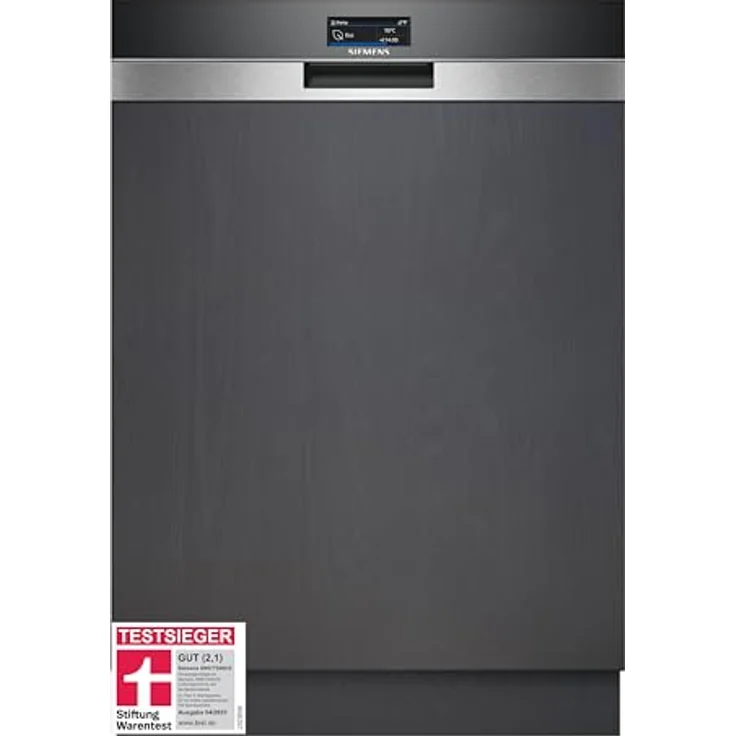 Siemens SN57TS00CE teilintegrierbarer Geschirrspüler, 14 Maßgedecke, Zeolith-Trocknung, 43 dB, Home Connect, flexComfort Pro, Energieklasse A, 60 cm – Bild 2