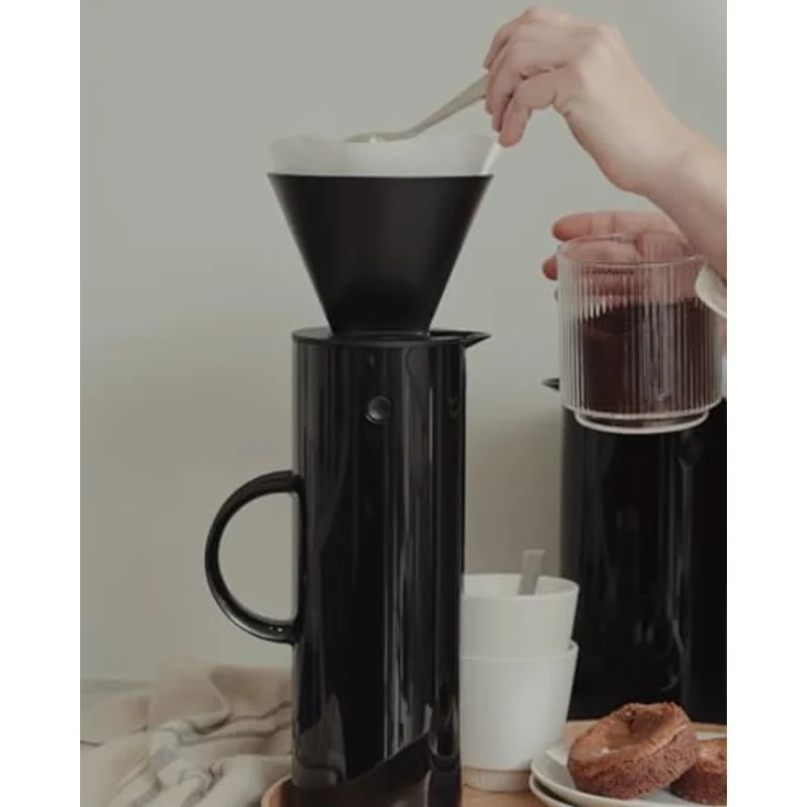 Stelton 930 Isolierkanne schwarz 1 l – Bild 8
