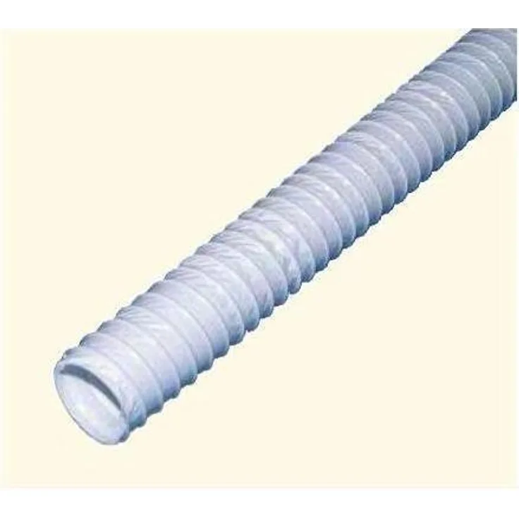AirTec Dunstabzugsschlauch 127mm, 6m hitzebeständig bis 70°C, trocknergeeignet, weiss