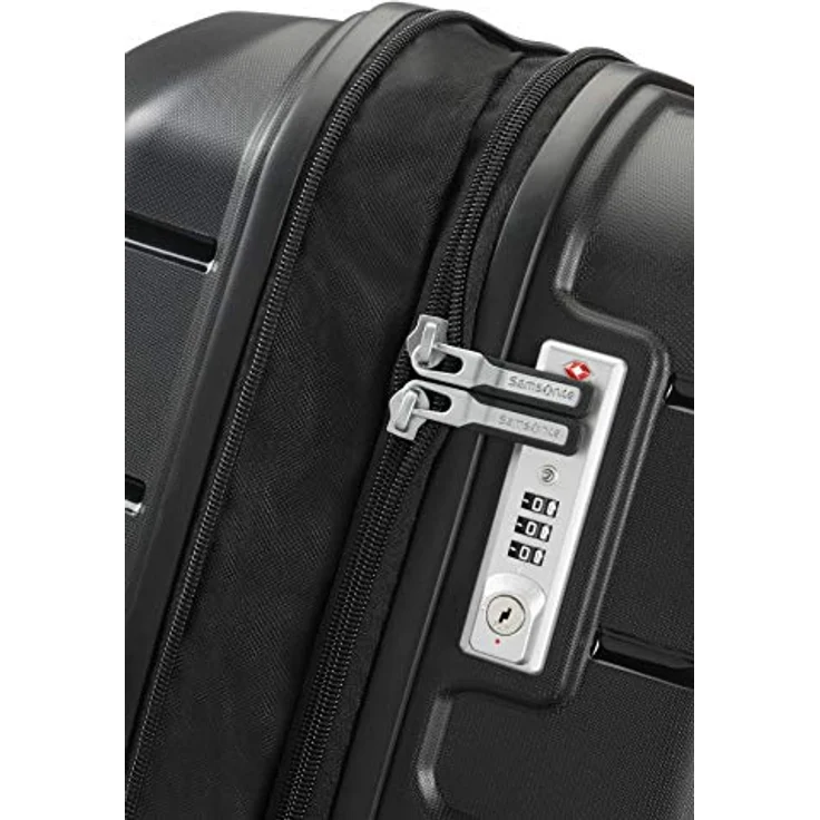 Samsonite Flux - Spinner L Erweiterbar Koffer, 75 cm, 111 L, Schwarz (Black) – Bild 5