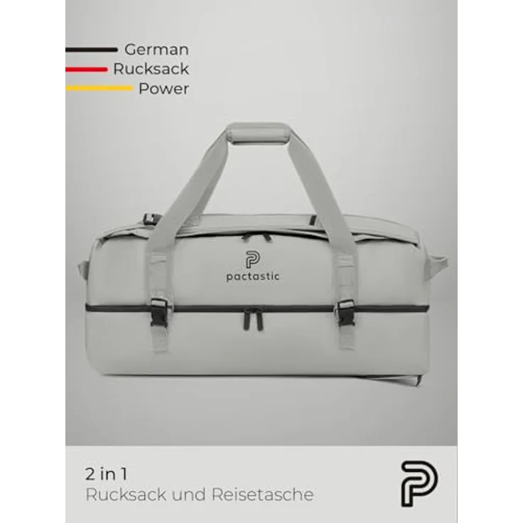 Pactastic Urban Collection Reisetasche 23 cm grey – Bild 5
