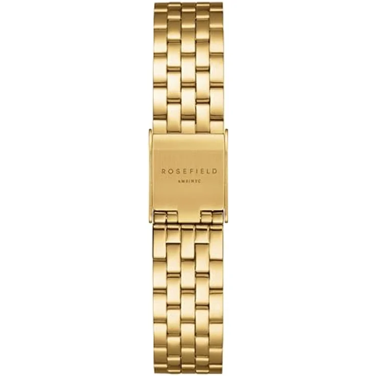 Rosefield Boxelle White Gold, Armbanduhr für Damen, wasserdicht bis 3 ATM, elegantes Design – Bild 4