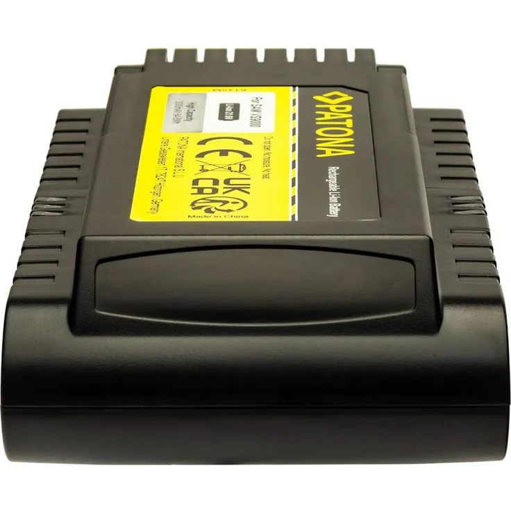 Patona Akku Samsung VS9000 VCA-SBT90E, 3000 mAh Lithium-Ionen für Samsung Jet 90, Schwarz