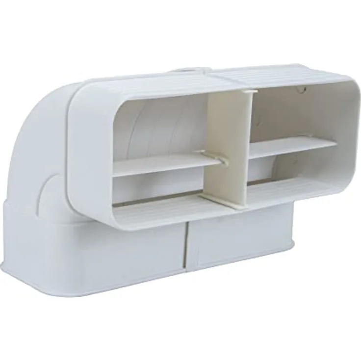 optimAIRo-Bogen senkrecht 90° Flachkanal Abluftsystem