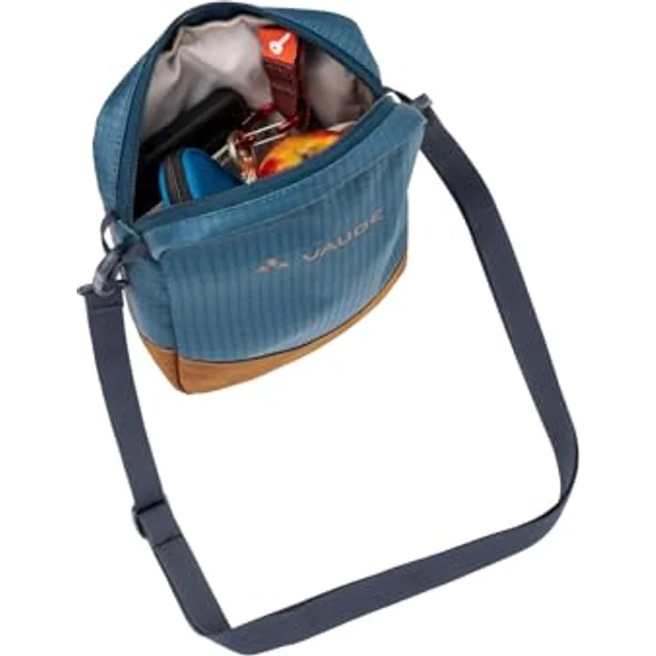 Vaude CityBen Umhängetasche, 17 cm x 5 cm x 22 cm, 100% PET, Farbe Baltic Sea – Bild 6