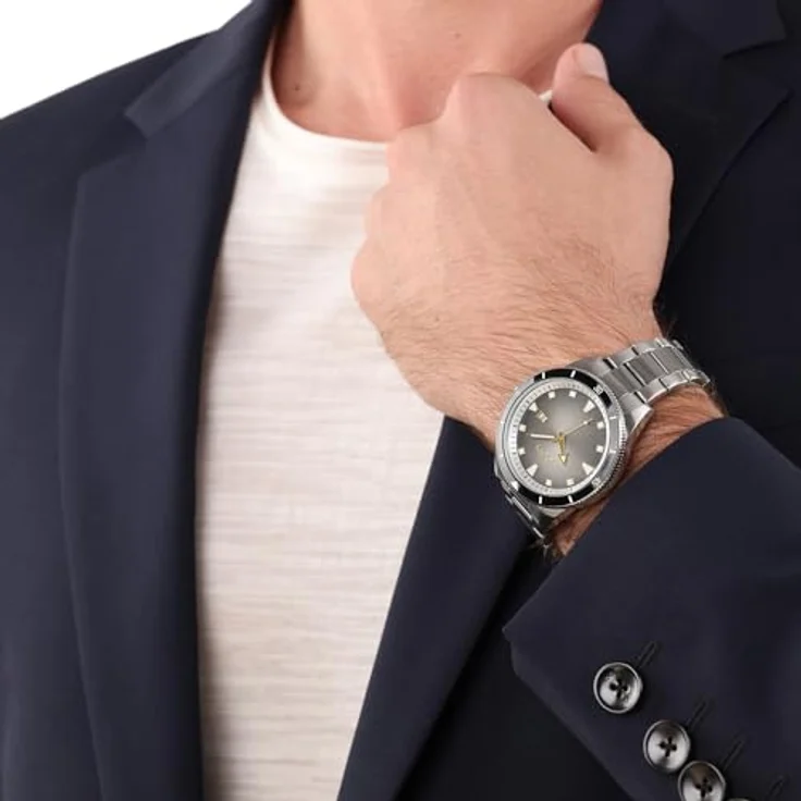 JOOP! Quarzuhr 2037698, Armbanduhr, Herrenuhr in Schwarz/Silber – Bild 4
