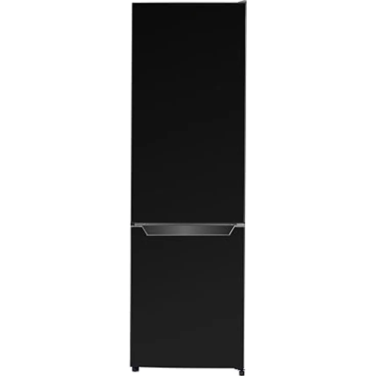 Respekta Gotland KG176-52, Kühlschrank Kühl-Gefrierkombination freistehend, 176 cm, Schwarz Matt, 262 L Nutzvolumen, Inverter-Technologie, Schnellkühl- und Schnellgefrierfunktion