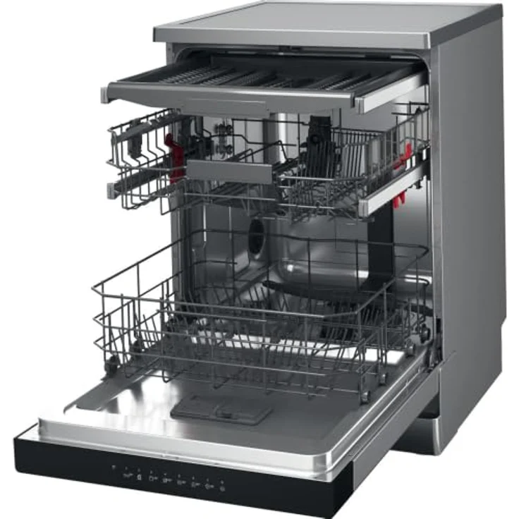 Whirlpool WH4FFC14BN6X, Freistehender Geschirrspüler mit 14 Maßgedecken, Edelstahl Schwarz, 44 dB, Energieeffizienzklasse A – Bild 3