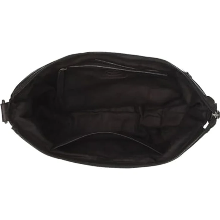 The Chesterfield Brand Beuteltasche Clarita, gewachstes Rindleder, Schwarz, 35 x 8 x 19 cm – Bild 4