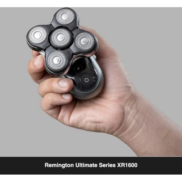 Remington Ersatz Rasierkopf XR1600 für Rotationsrasierer - 5 Scherköpfe, Dual-Track-Klingen – Bild 3