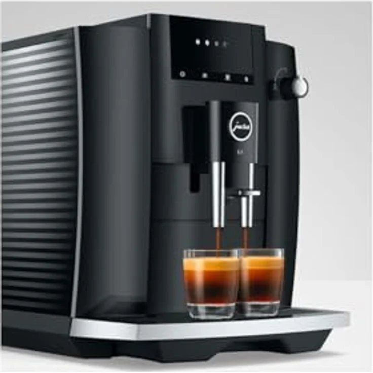 Jura 15435 E4 Piano Black (EA) Kaffeevollautomat, 1,9 l Wassertank, schwarz – Bild 4