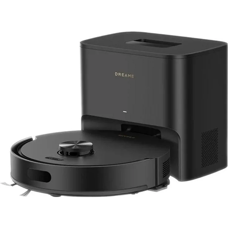 Dreame F20 Plus, Saugwischroboter mit automatischer Staubentleerung und App-Steuerung, schwarz