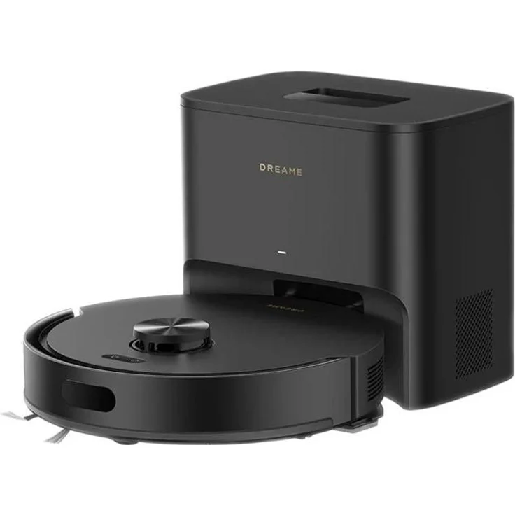 Dreame F20 Plus, Saugwischroboter mit automatischer Staubentleerung und App-Steuerung, schwarz