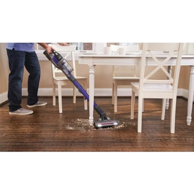 Black + Decker 4in1 Akku-Stielsauger Pet (36V, 2.0Ah, beutelloser Boden- & Handstaubsauger mit Elektro-Tierhaarbürste, inkl. 2in1 Fugendüse, Tierhaarbürste, Akku, Ladegerät & Wandhalterung) BHFEV362DP – Bild 7