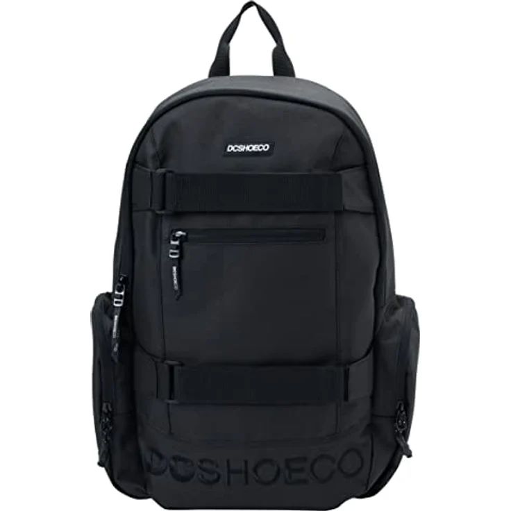 DC Shoes Breed, Tagesrucksack für Männer mit 25 L Volumen, Skatepack und recyceltem Polyester, schwarz – Bild 1
