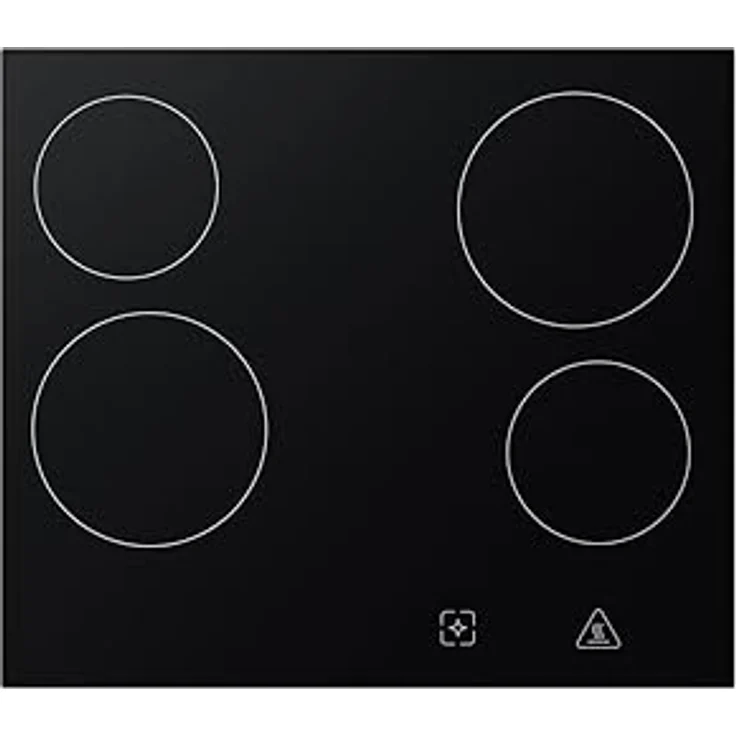 Respekta HS2001MS-26, Backofen Herdset Einbau, Matt Schwarz, 72L, 7 Beheizungsarten, A Energieeffizienzklasse, Glaskeramik Kochfeld – Bild 4