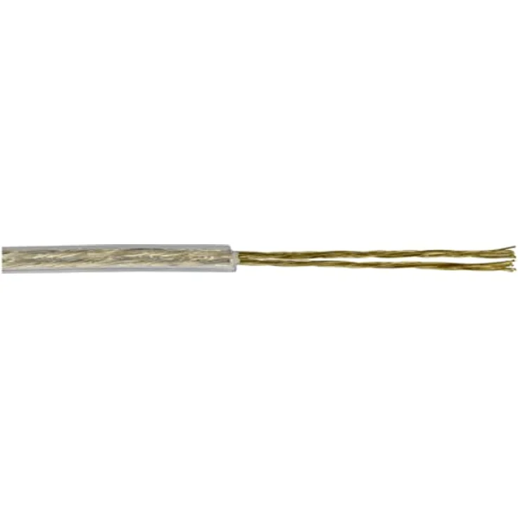 Corderie Italiane 006074182 Cavetto stendibiancheria Wäscheleine kunststoffbeschichtetem, Stahl, Aus transparentem Messing, Diametro 5 mm-Lunghezza 50 metri – Bild 2