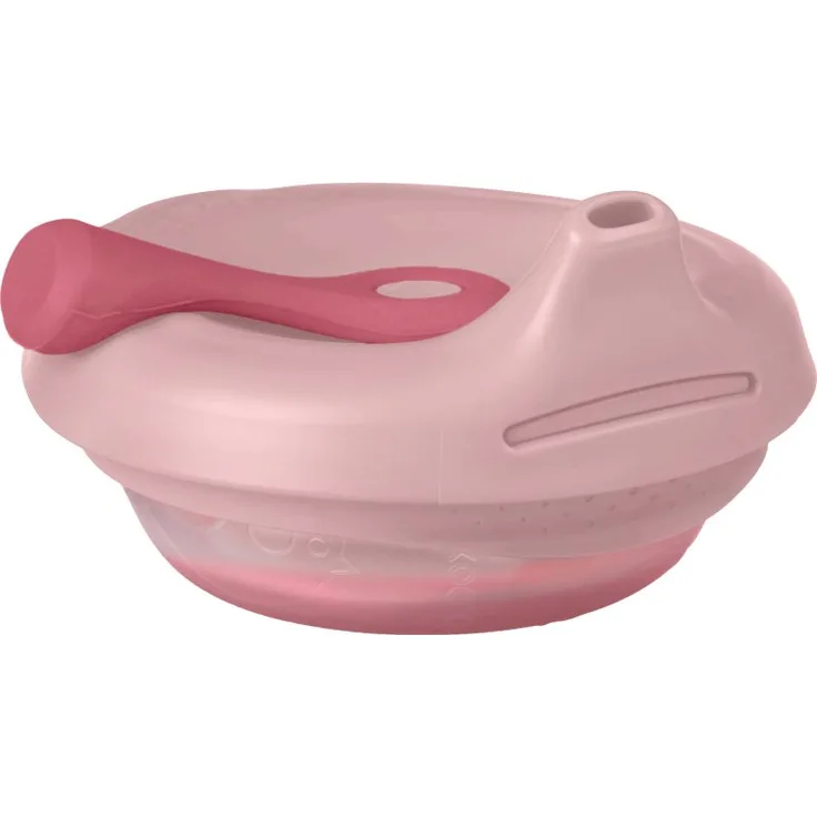 B.Box Snack Box Quetschie nachfüllbar, 110 ml, pink, BPA-frei, mikrowellen- und spülmaschinenfest