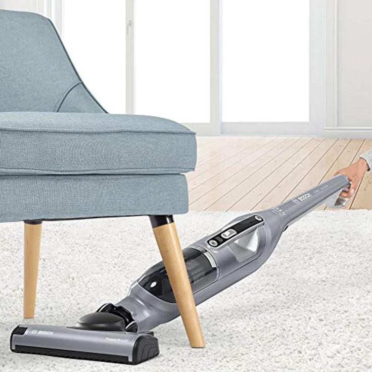 Bosch BCH3P210 Flexxo 2 in 1 kabelloser Akku- und Handstaubsauger (Zubehör am Gerät, lange Laufzeit, 21,6 V) silber – Bild 6