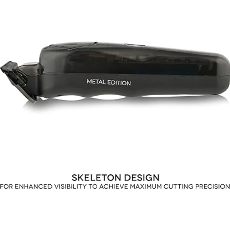 STYLECRAFT Professioneller Herren-Haarschneider Instinct Metal Trimmer, Dynamische Drehmomentsteuerung, 180 Min Autonomie, Verstellbare Klinge 0 Gap, Ganzmetall-Rückseite – Bild 4