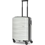 Bergpfeil Kleiner Hartschalen Kabinen-Koffer | Cabin-Trolley 40 x 22 x 55 cm aus Polypropylen | Leichte Unisex Reisetasche nur 2,8 kg | Doppelrollen & TSA-Schloss (Travel)
