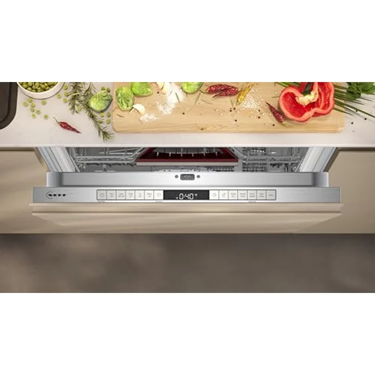 NEFF S155EAX01E, vollintegrierbarer Geschirrspüler mit 42 dB, 13 Maßgedecken, Home Connect und Chef 70°-Profi-Programm – Bild 5