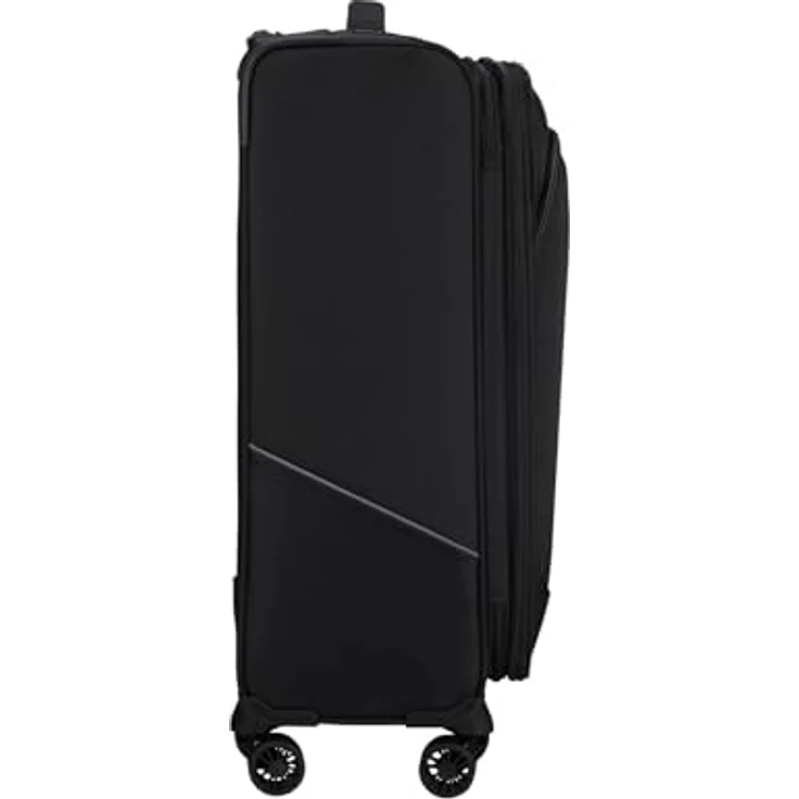 American Tourister SUMMERRIDE BLACK SPINNER M EXP TSA, Koffer mit 360° Spinner-Rollen, schwarz – Bild 5