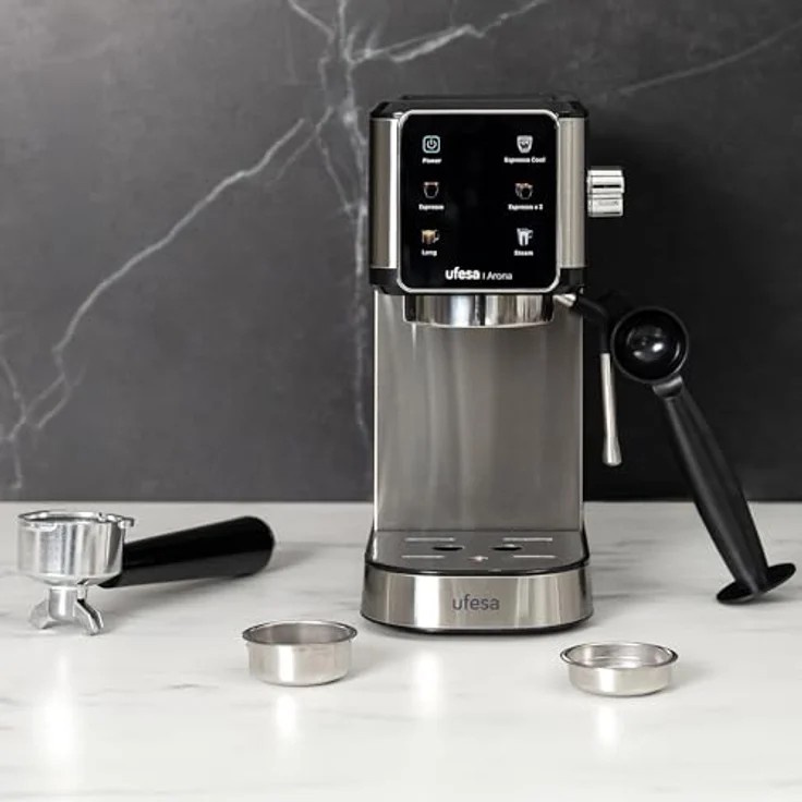 Ufesa Kaffeevollautomat UFESA 71706117, kompakt und benutzerfreundlich, hochwertige Verarbeitung für volles Aroma – Bild 4