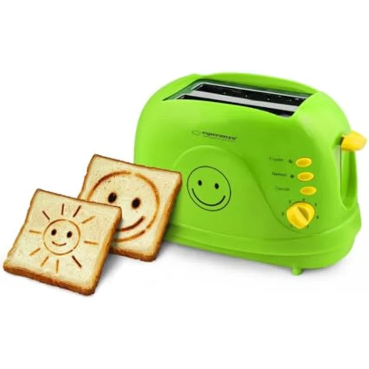 Esperanza EKT003 Toster Smiley, PC, Grün – Bild 2