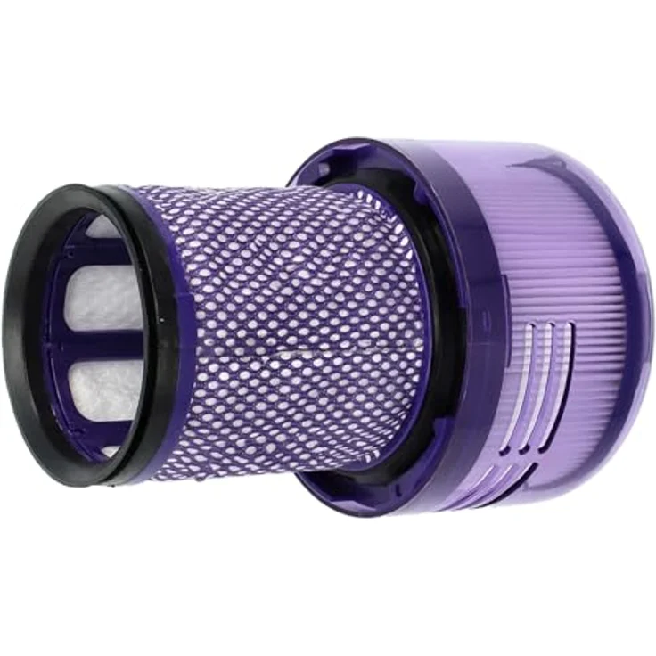 vhbw Staubsaugerfilter kompatibel mit Dyson SV17, V11 Animal Plus, SV15 - Schmutzfilter, Filtereinheit, abwaschbar, weiß – Bild 4