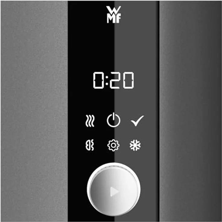 WMF Master Toaster Langschlitz, motorisiert, 2 Scheiben, XXL-Toast, automatische Brotzentrierung, 980 W, Edelstahl Matt, Touch Bedienfeld, Check-Up Funktion, LED-Lichtleiste – Bild 4