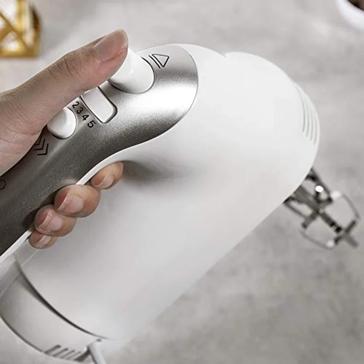 Cecotec Handmixer PowerTwist 500W Weiß – Bild 4