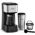 Krups KOFFIEZET KM207D10, Filterkaffeemaschine, Schwarz