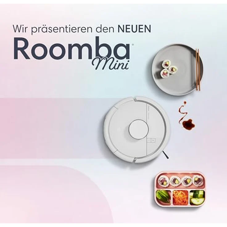 iRobot Roomba® Mini Saug- & Wischroboter, 7000 Pa Saugkraft, AutoEmpty™ Dock, Weiß – Bild 2