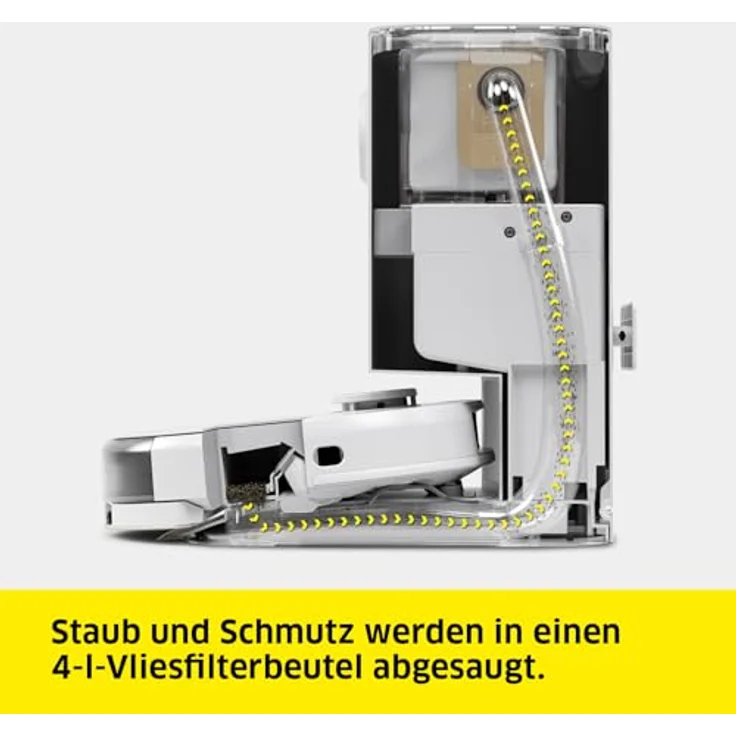 Kärcher Absaugstation RCV 5, automatische Entleerung des Staubbehälters, komfortabel per App steuerbar – Bild 4